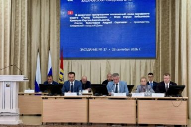 Депутаты Хабаровской городской думы приняли отставку Сергея Кравчука Хабаровская городская дума